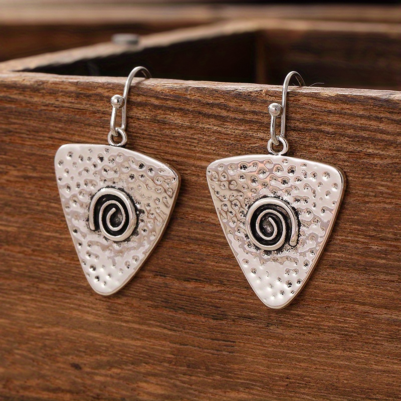 Antique Statement Earrings Large Drop Dangling Gift for Her